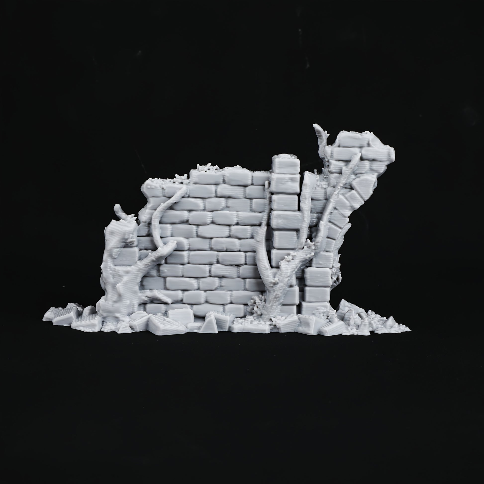 1 Set 28mm RPG Terrain Archway, Walls, and Tower Ruins