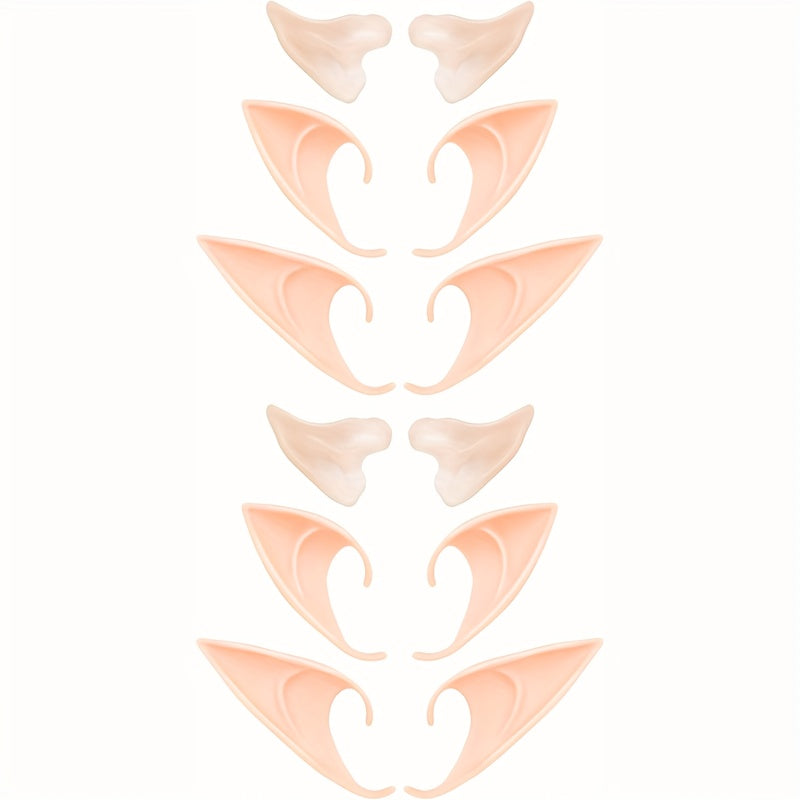 Cosplay Fairy/Pixie/Elf Ears - Soft Pointed Tips