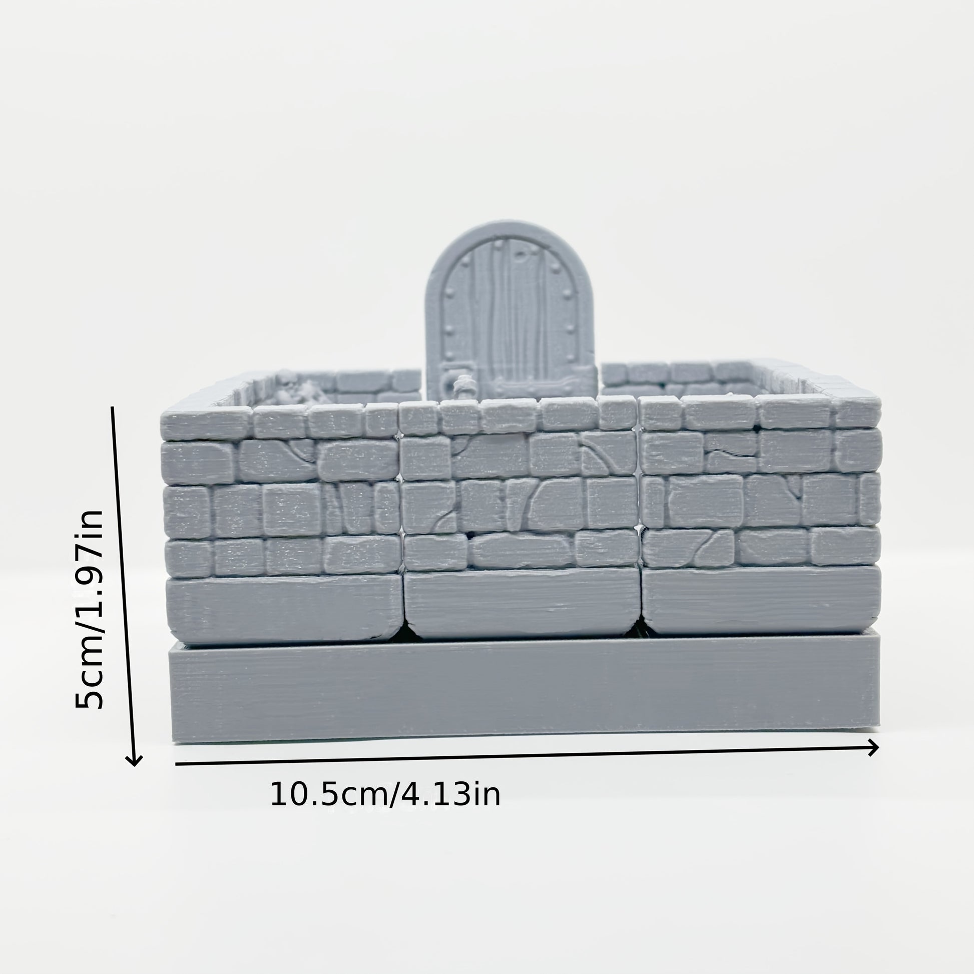 1 Set 3D Printed Tabletop Gaming Terrain Kit, Modular Wall & Floor