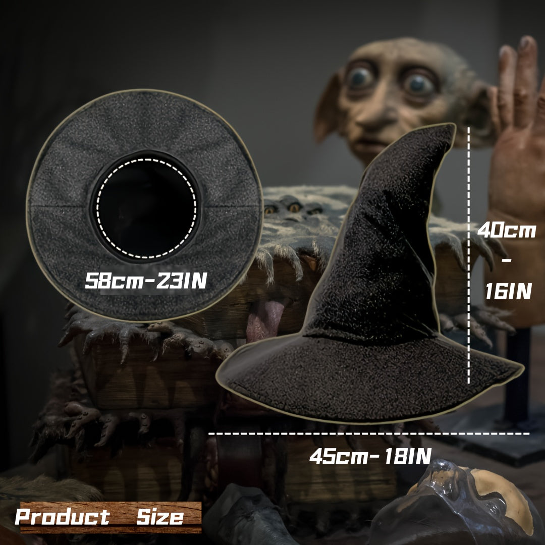 Grey Wizard Hat for Adults