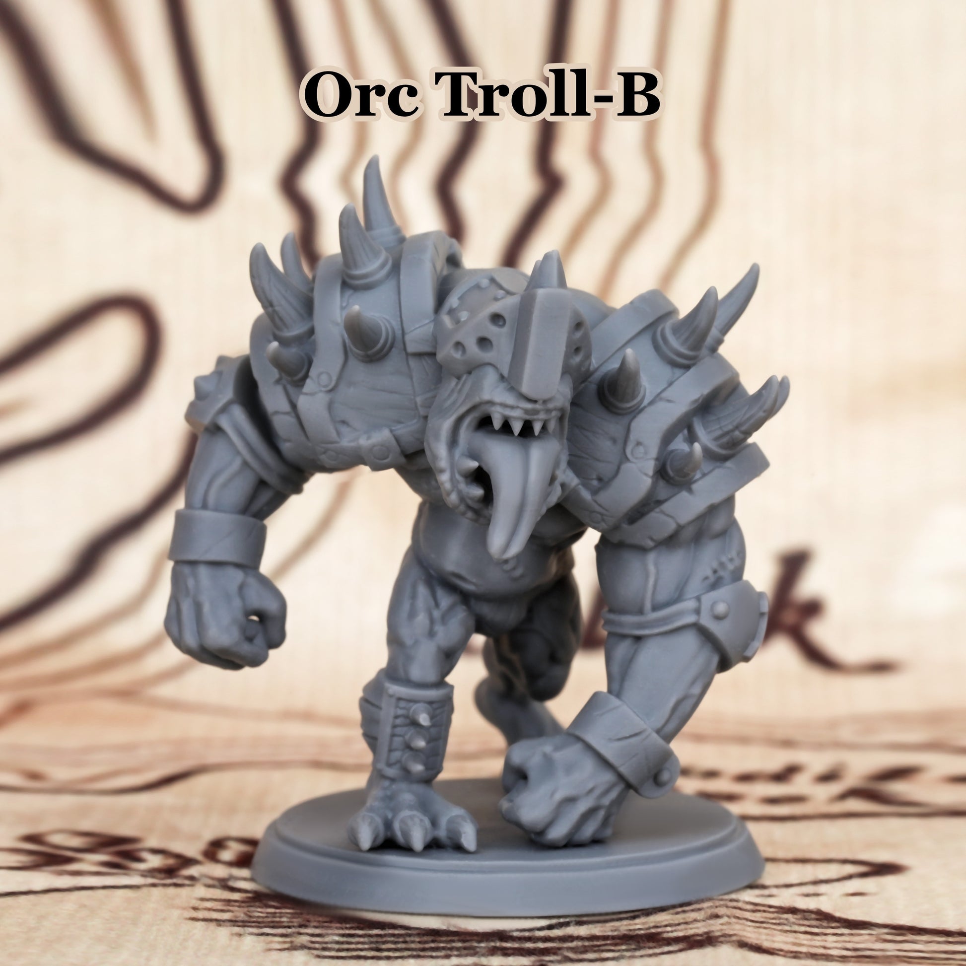 32Mm DND Orc Collection Series Miniature
