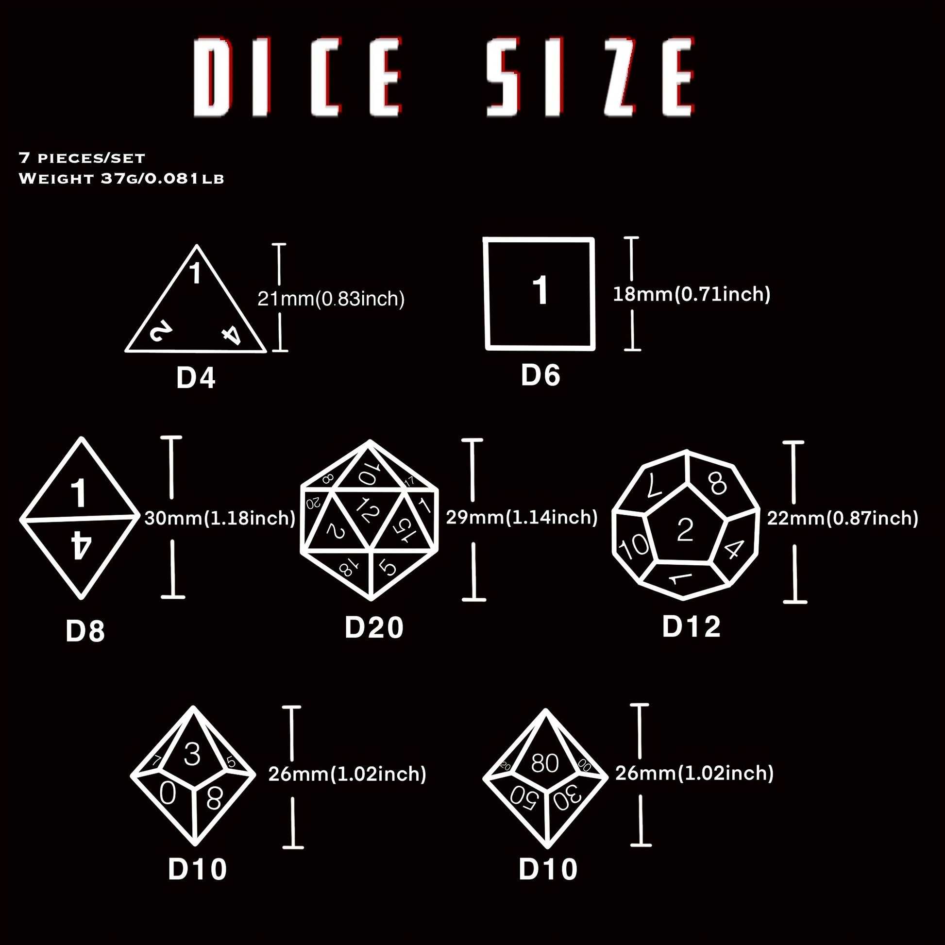 Shallow Seas – Sunlit Waves Polyhedral Dice Set (7-Piece)