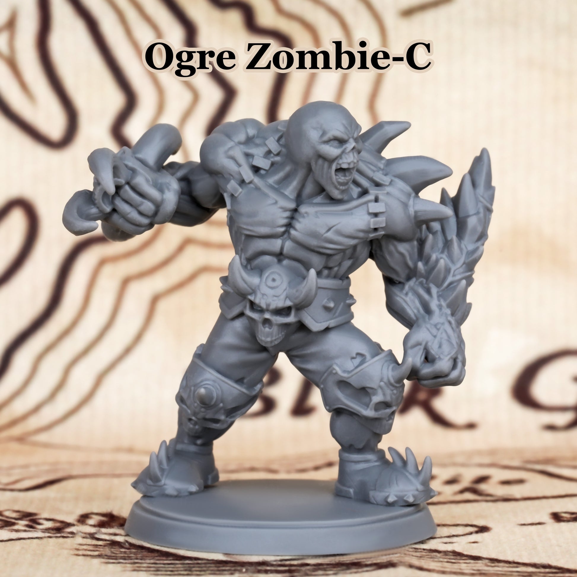 32Mm DND Orc Collection Series Miniature